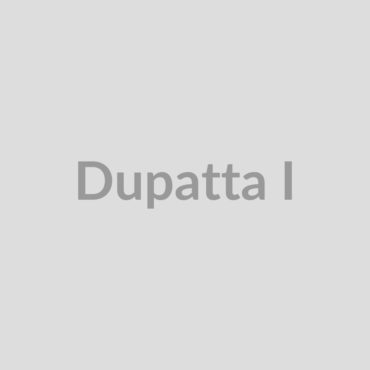 Dupatta I