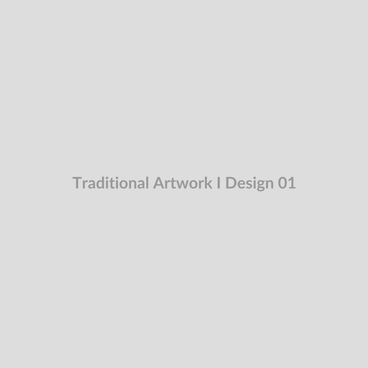 Traditional Artwork I - Design 01