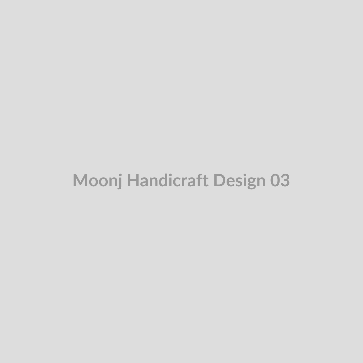 Moonj Handicraft - Design 03
